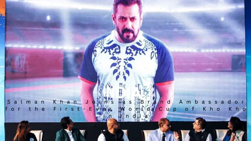 Salman Khan Joins as Brand Ambassador for the First-Ever World Cup of Kho Kho in India